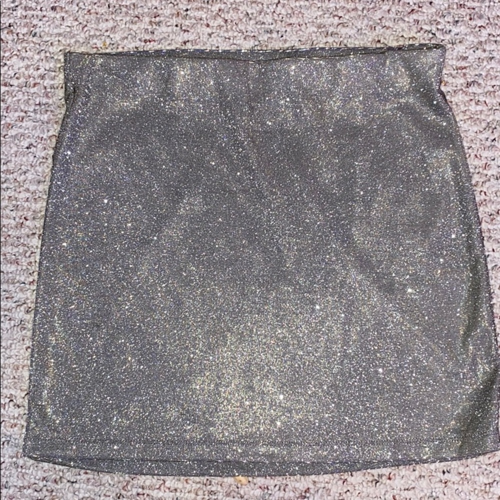 Silver skirt